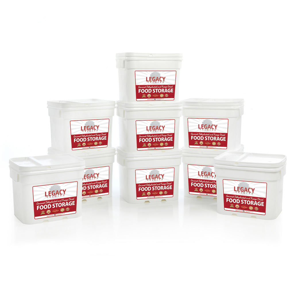 Legacy Premium Long Term Food Storage 1080 Serving Emergency Survival Dried Meal