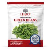 Legacy Premium Emergency Food Storage Essentials Freeze-Dried Green Beans 6 Pack LE6021