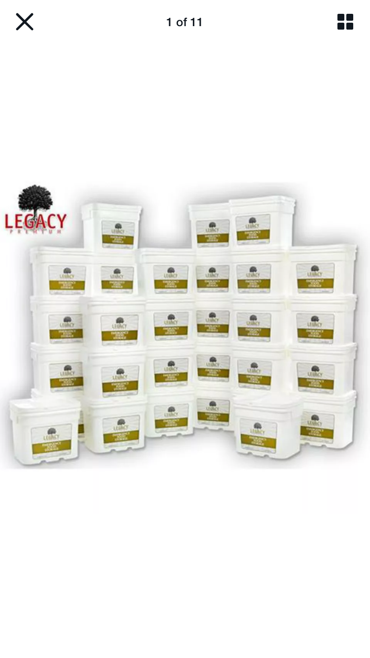 Legacy Premium Emergency Food Family One Year Supply Package FS4320