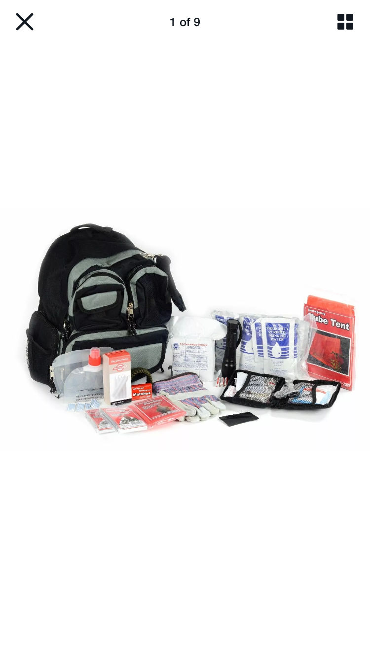 Legacy Premium Survival 2-Person Emergency Basic Bug Out Bag Kit SK2100