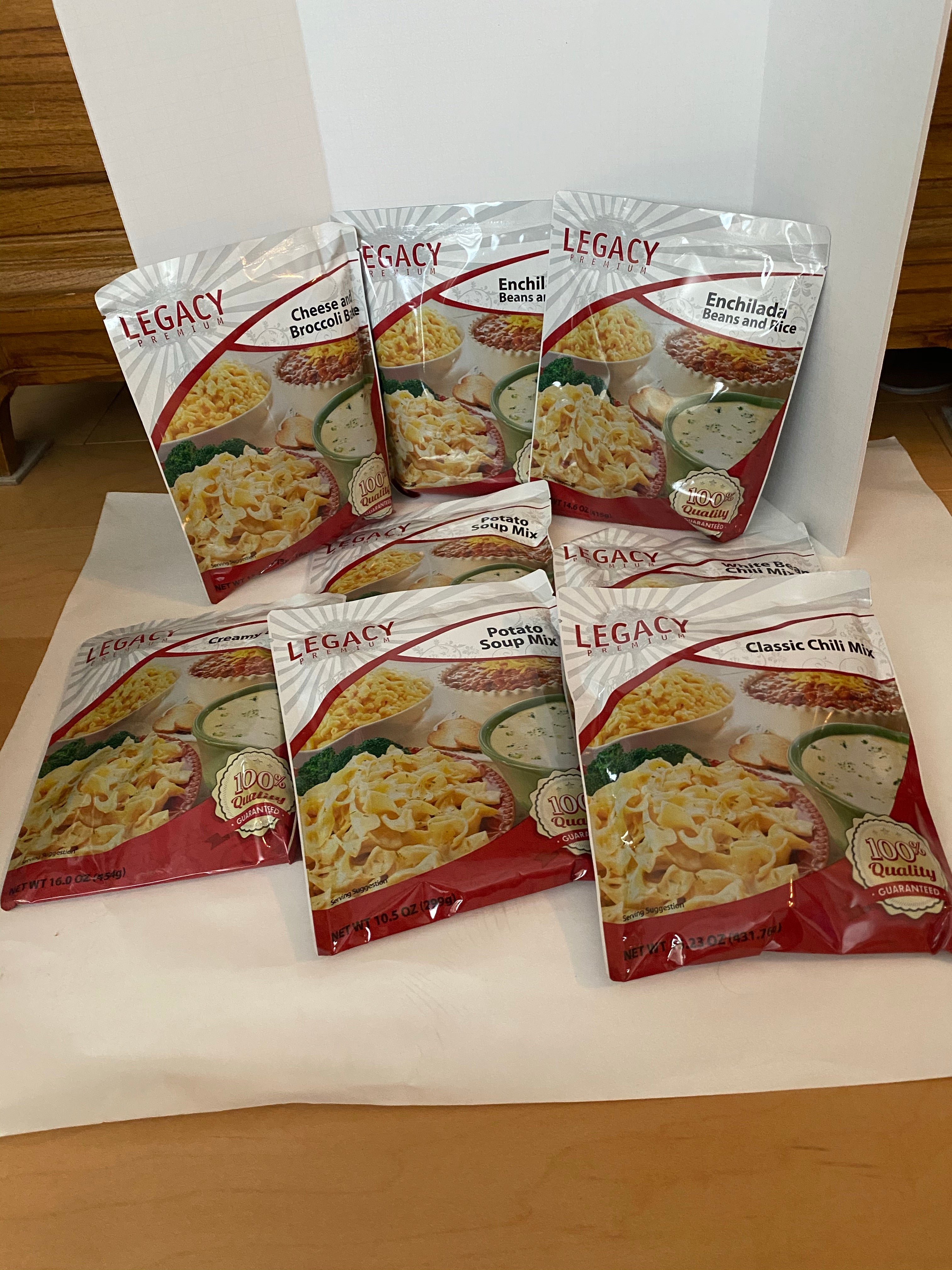 Legacy Premium 32 servings Gluten Free 72 Hr Emergency Food GE0032