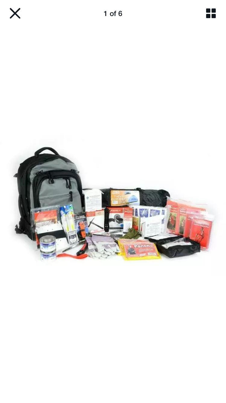 LEGACY Premium Survival 2-Person Emergency Deluxe Bug Out Bag Kit SK2200