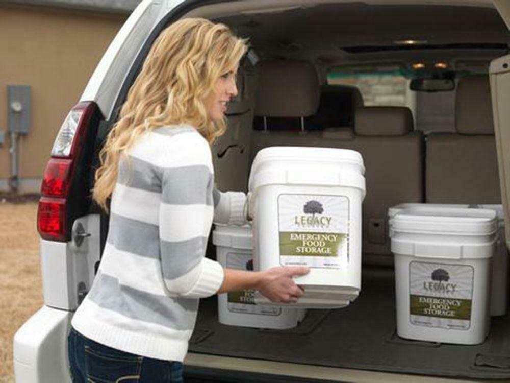 Legacy Premium Long Term Emergency Food Storage 720 Serving Bucket 3 Months FS0720